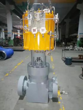 6”—2500LB，氣動高壓雙閘板閥閘閥